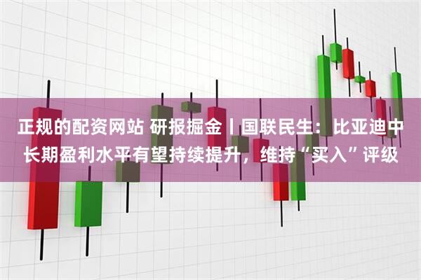 正规的配资网站 研报掘金丨国联民生：比亚迪中长期盈利水平有望持续提升，维持“买入”评级